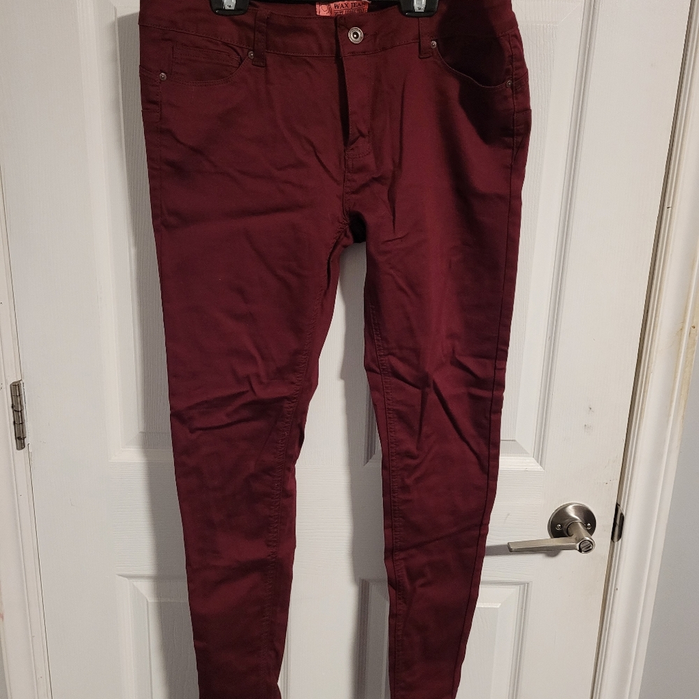 Wax Jean Colored pants